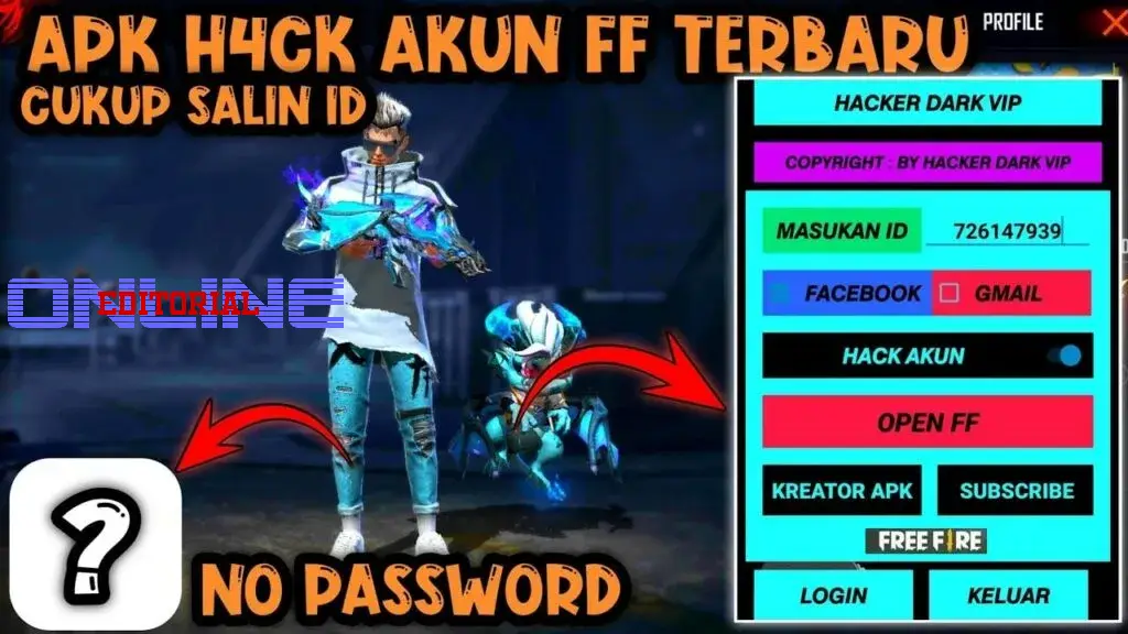 Editor Online|Ini Dia Apk Hack Akun FF (Free Fire) Sultan Gratis Terbaru 2023