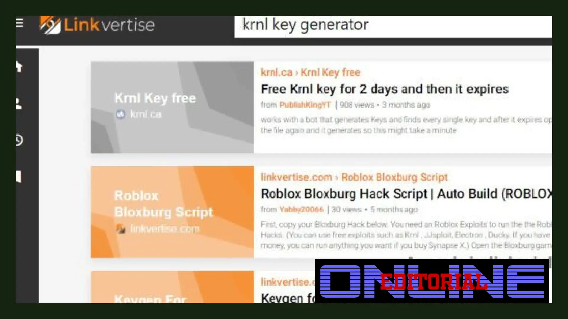 Krnl key Linkvertise Mod Apk