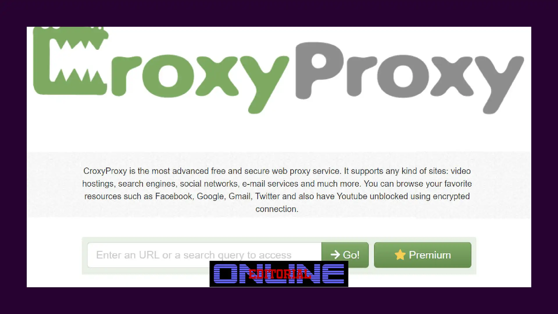 Editor Online|Croxyproxy Gratis 2023 Video Youtube Tidak Diblokir Terbaru