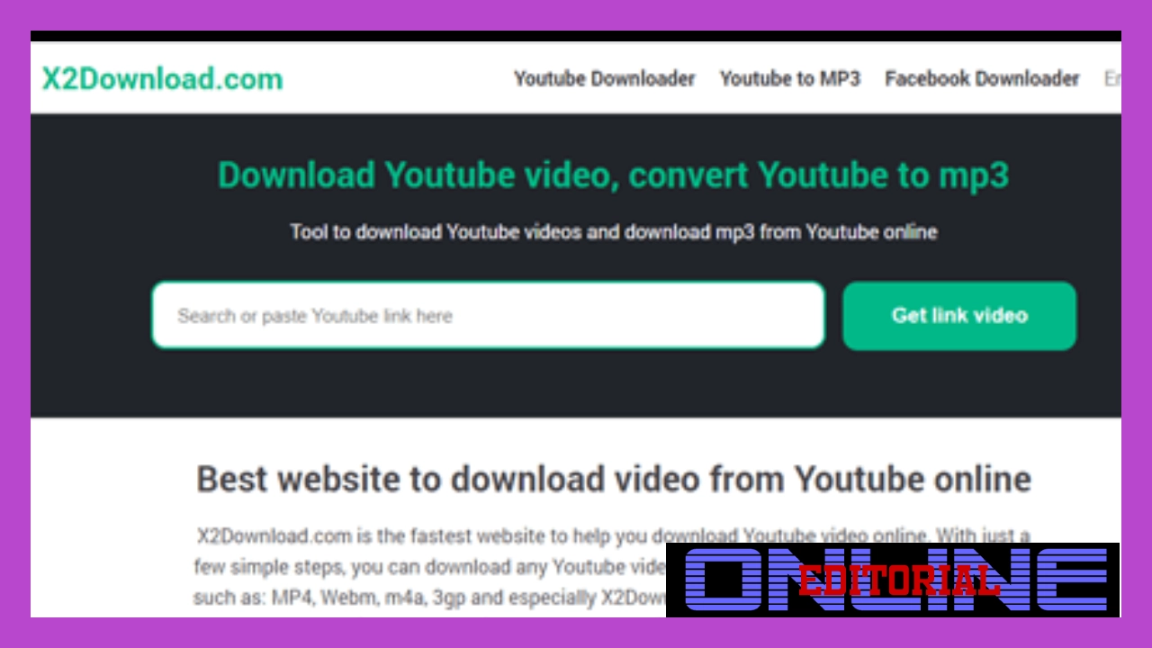 Editor Online|X2Download Apk Untuk Download MP3 Audio, MP4 TikTok Gratis