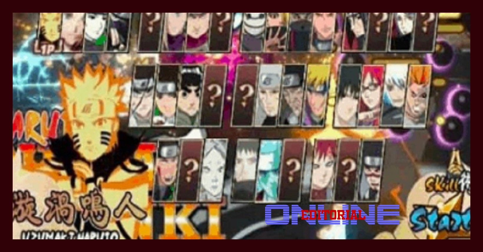 Editor Online|Naruto Senki No Cooldown Mod Apk Full Character Terbaru