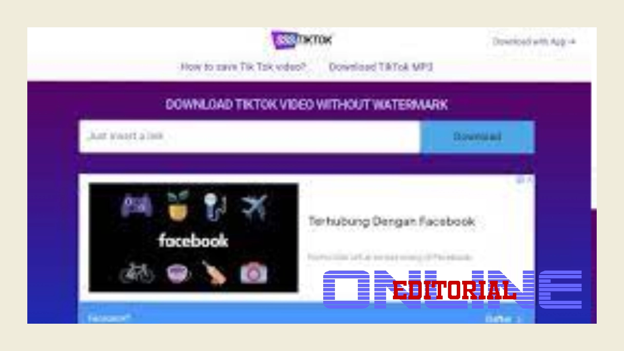 Editor Online|SSSTikTok MP3 MP4 Bisa Download Video HD No Watermark